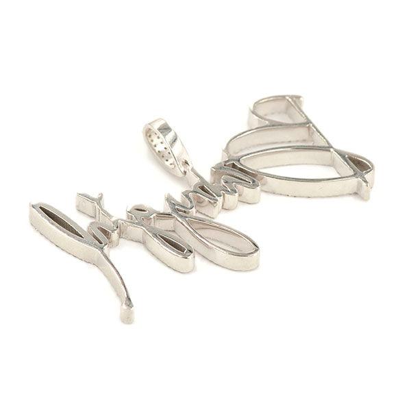 CJ32172 - Custom Diamond BabyGirl Pendant - Johnny Dang & Co