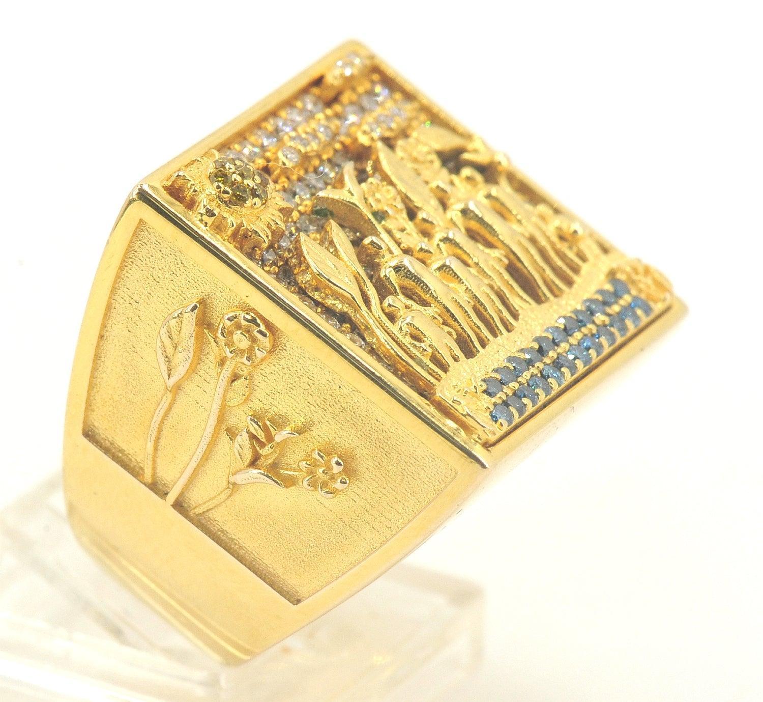 JDTK-H21-621 - Diamond Family Ring - Johnny Dang & Co