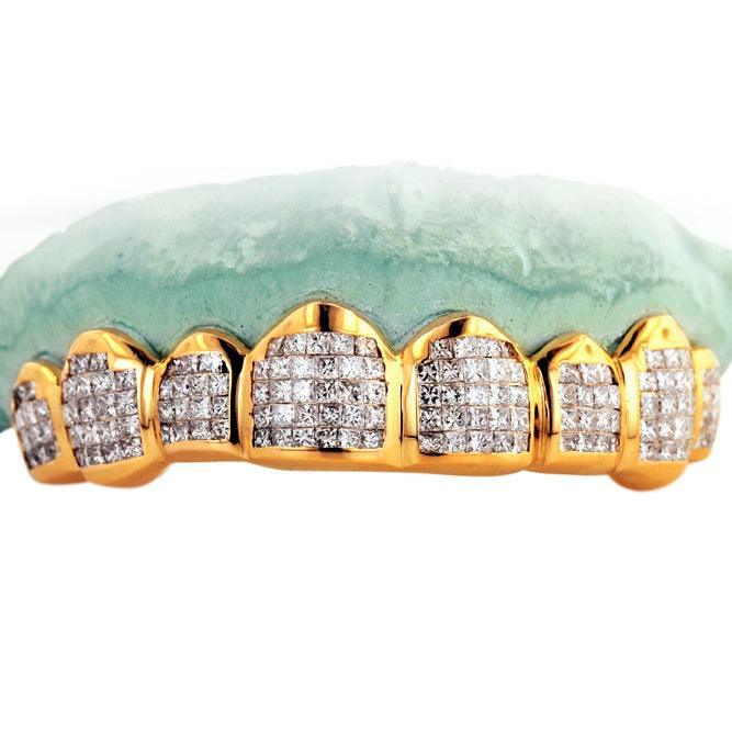 JDTK-G79 TRAVIS SCOTT CUSTOM HANDSET PRINCESS CUT INVISIBLE SET GRILLZ - Johnny Dang & Co