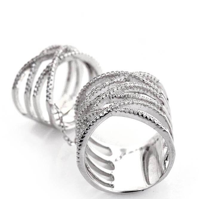 STERLING SILVER LADIES EXTENSION RING - Johnny Dang & Co