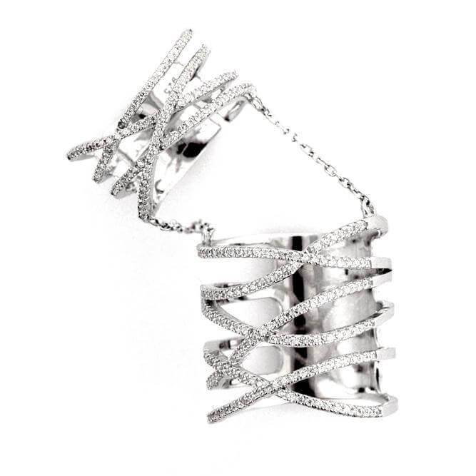 STERLING SILVER LADIES EXTENSION RING - Johnny Dang & Co