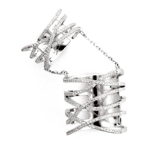 STERLING SILVER LADIES EXTENSION RING - Johnny Dang & Co