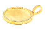 1.4 CTTW DIAMOND MEMORY PENDANT - SINGLE ROW SOLID BACK - Johnny Dang & Co
