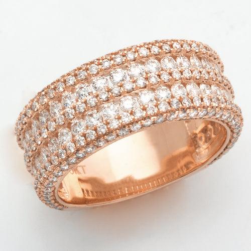 10KR 2.80CTW DIAMOND HALF ETERNITY BAND - Johnny Dang & Co