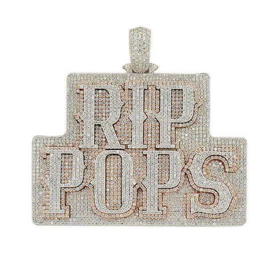 NC20_15 - DIAMOND CUSTOM RIP POPS PENDANT - Johnny Dang & Co