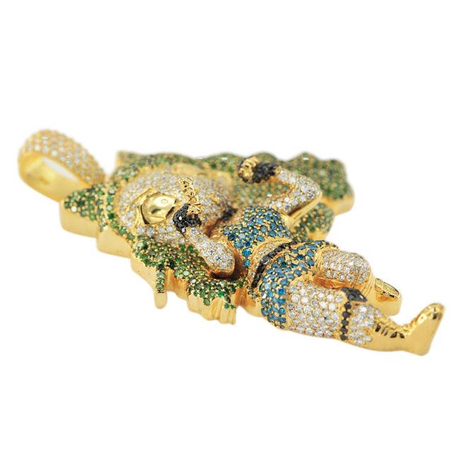 CJO232 - CUSTOM DIAMOND BABY GIRL PENDANT - Johnny Dang & Co