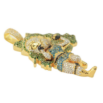 CJO232 - CUSTOM DIAMOND BABY GIRL PENDANT - Johnny Dang & Co