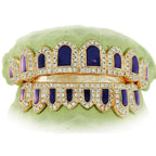 PWG2017 - CANDY PAINT PAUL WALL CUSTOM DIAMOND PURPLE ENAMEL GRILL - Johnny Dang & Co