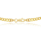 Sterling Silver 4.5mm Cuban Chain - Gold Plated - Johnny Dang & Co