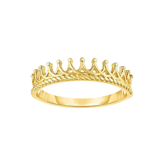 14kt Size-7 Yellow Gold Ring - Johnny Dang & Co