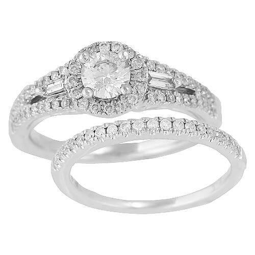 14KW 1.00CTW DIAMOND RING - Johnny Dang & Co