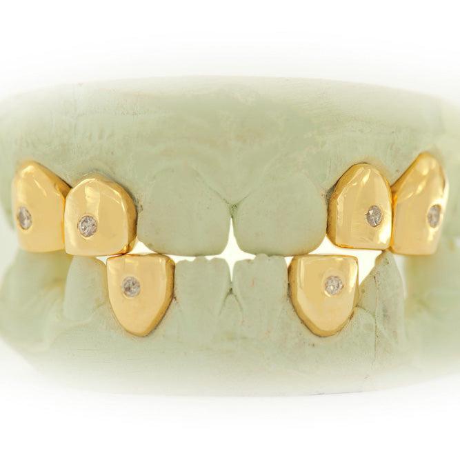 S151608-1 INDIVIDUAL PAVE SET DIAMOND TEETH - Johnny Dang & Co