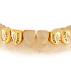 JDTK-S160103-1 18K INDIVIDUAL CHANNEL SET DIAMOND GRILL - Johnny Dang & Co