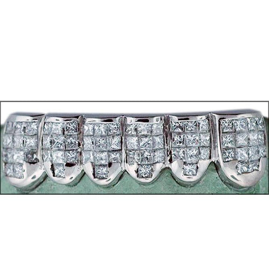 ALL WHITE PRINCESS CUT INVISIBLE SET [TVJ_S2111] - Johnny Dang & Co