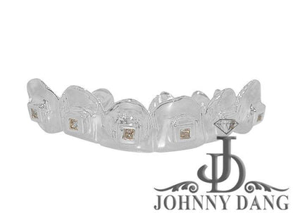 JDTK-S2530044 6 Solid With 6 Princess cut Diamonds - Johnny Dang & Co
