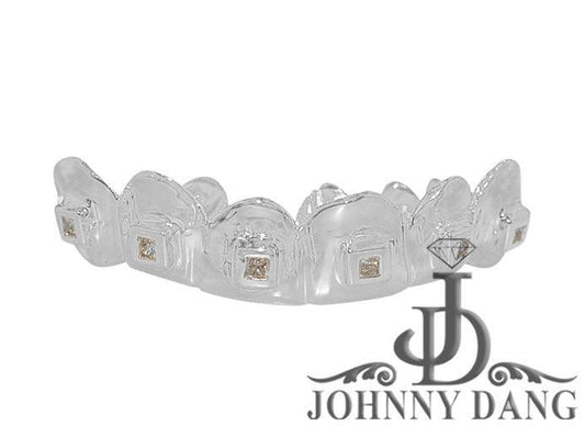 JDTK-S2530044 6 Solid With 6 Princess cut Diamonds - Johnny Dang & Co