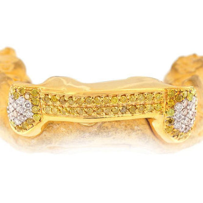 JDTK-S2530076-3 Hand Prong Set Diamond Grill - Johnny Dang & Co