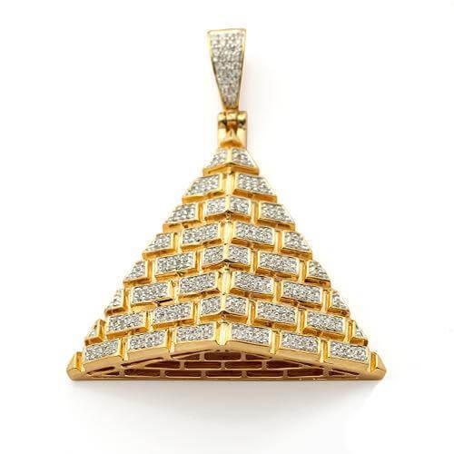 10KY 0.50CTW MICROPAVE DIAMOND EGYPTIAN PYRAMID PE - Johnny Dang & Co