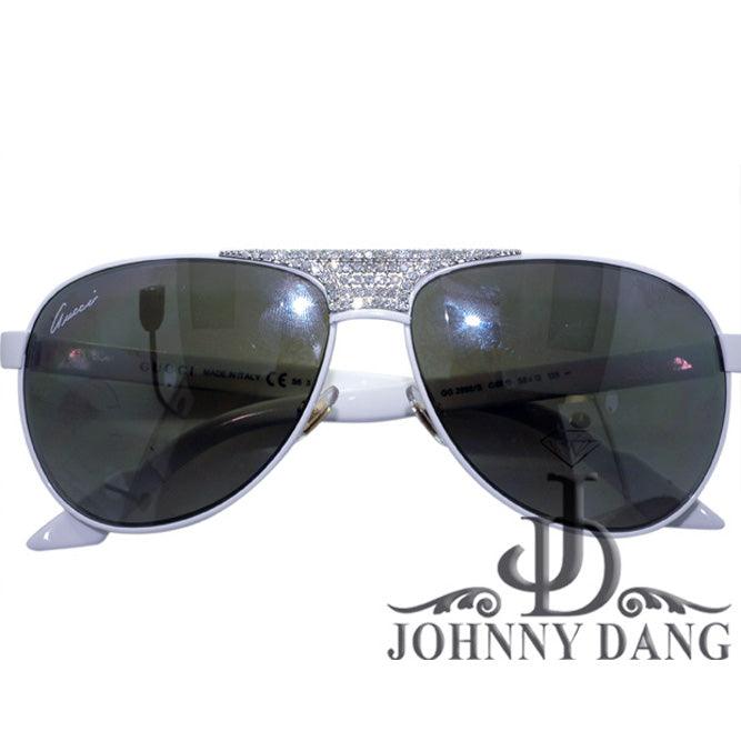 CJTK-16329 Custom Diamond Centerpiece for designer Sunglasses - Johnny Dang & Co