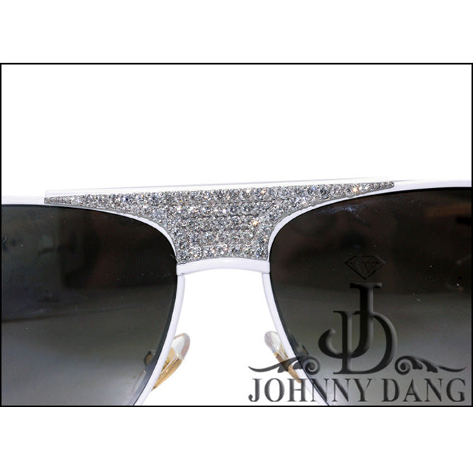 CJTK-16329 Custom Diamond Centerpiece for designer Sunglasses