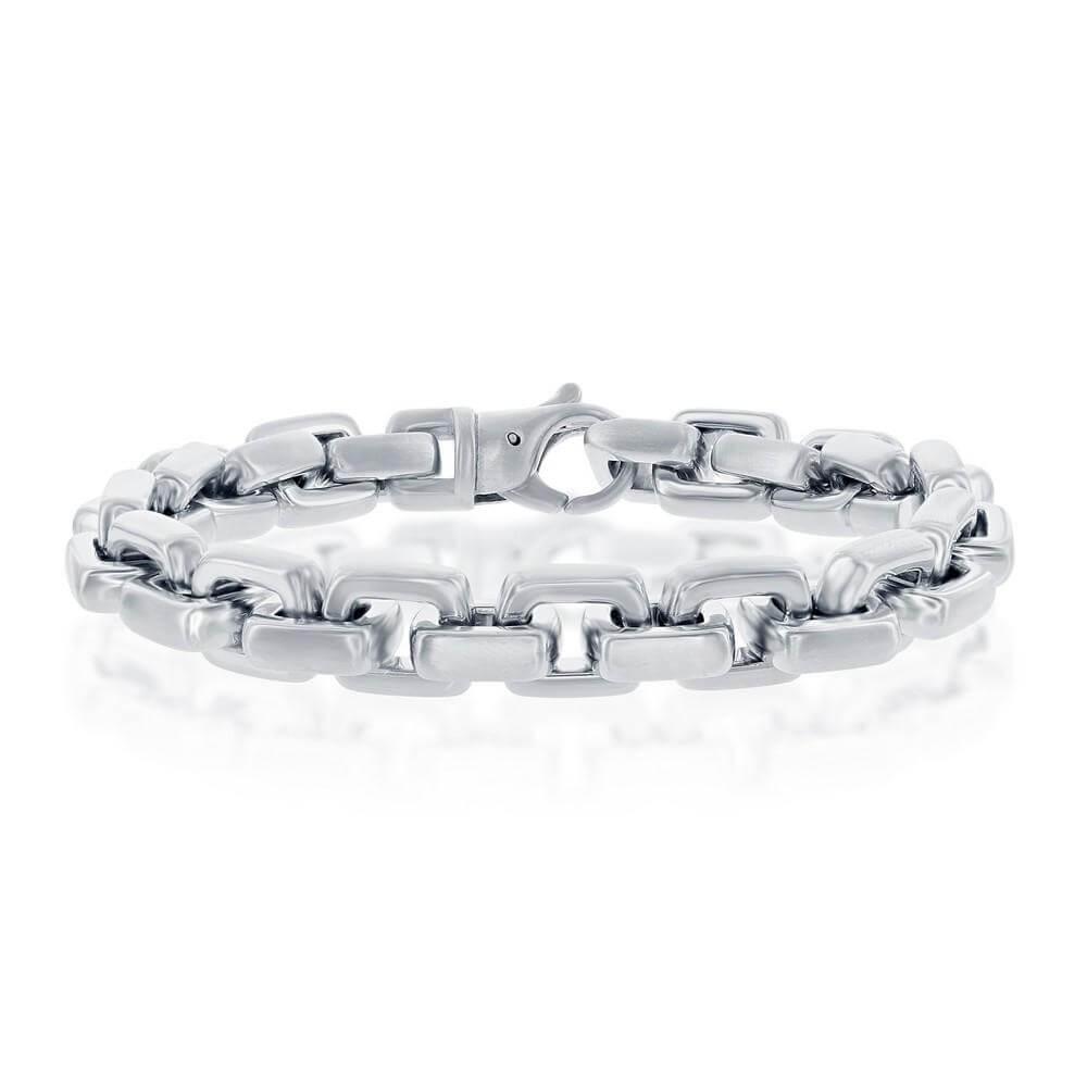 Stainless Steel Anchor Link Bracelet - Johnny Dang & Co