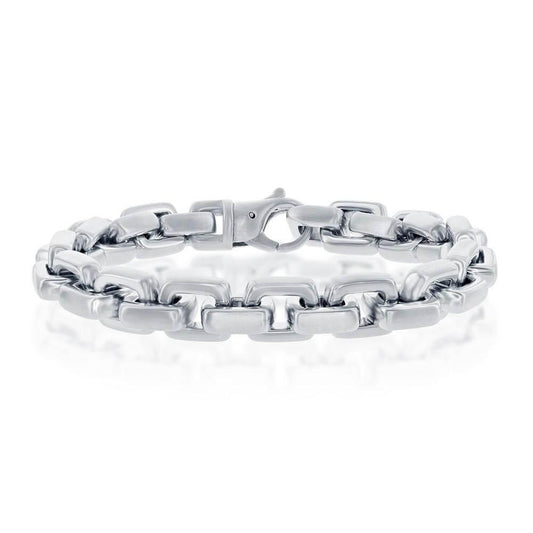 Stainless Steel Anchor Link Bracelet - Johnny Dang & Co