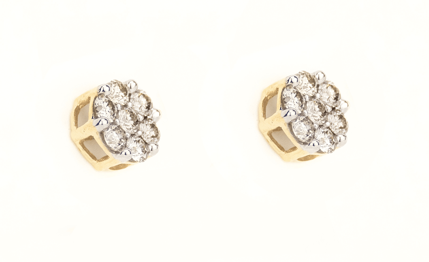 1.5CT Gold Earring - Johnny Dang & Co