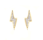 0.05CT Lightning Bolt Earring - Johnny Dang & Co