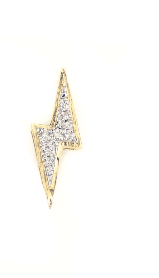 0.05CT Lightning Bolt Earring - Johnny Dang & Co