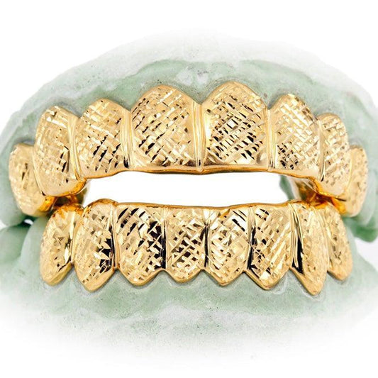 JDTK-3002F2- 16 teeth Diamond Cut Grill - Johnny Dang & Co