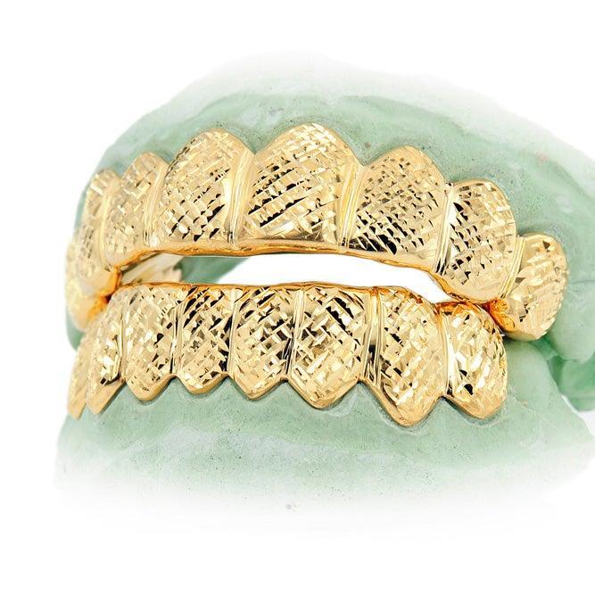 JDTK-3002F2- 16 teeth Diamond Cut Grill - Johnny Dang & Co