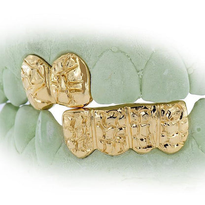Nuggets 6 Teeth Deep Cut Nugget Grill - JDG56-2 - Johnny Dang & Co