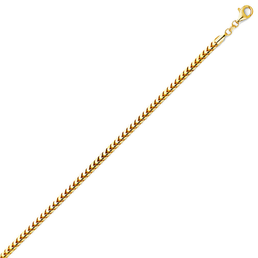 3.3mm Roundish Franco Chain - Johnny Dang & Co