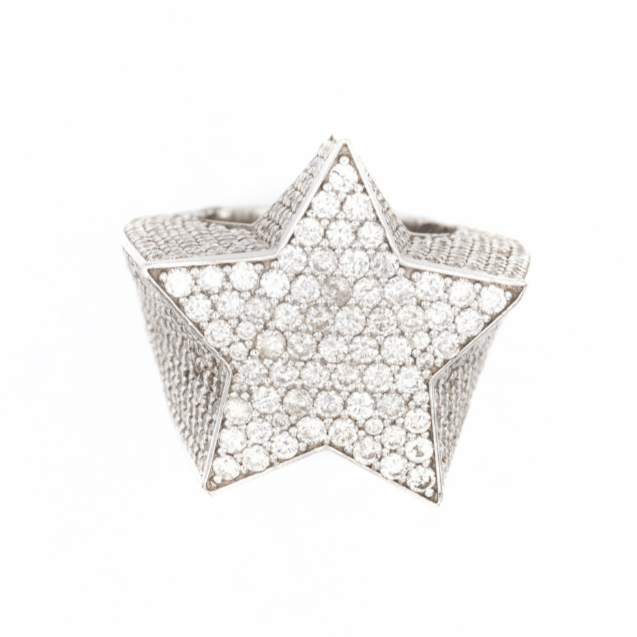 Custom Diamond Star Ring - Johnny Dang & Co