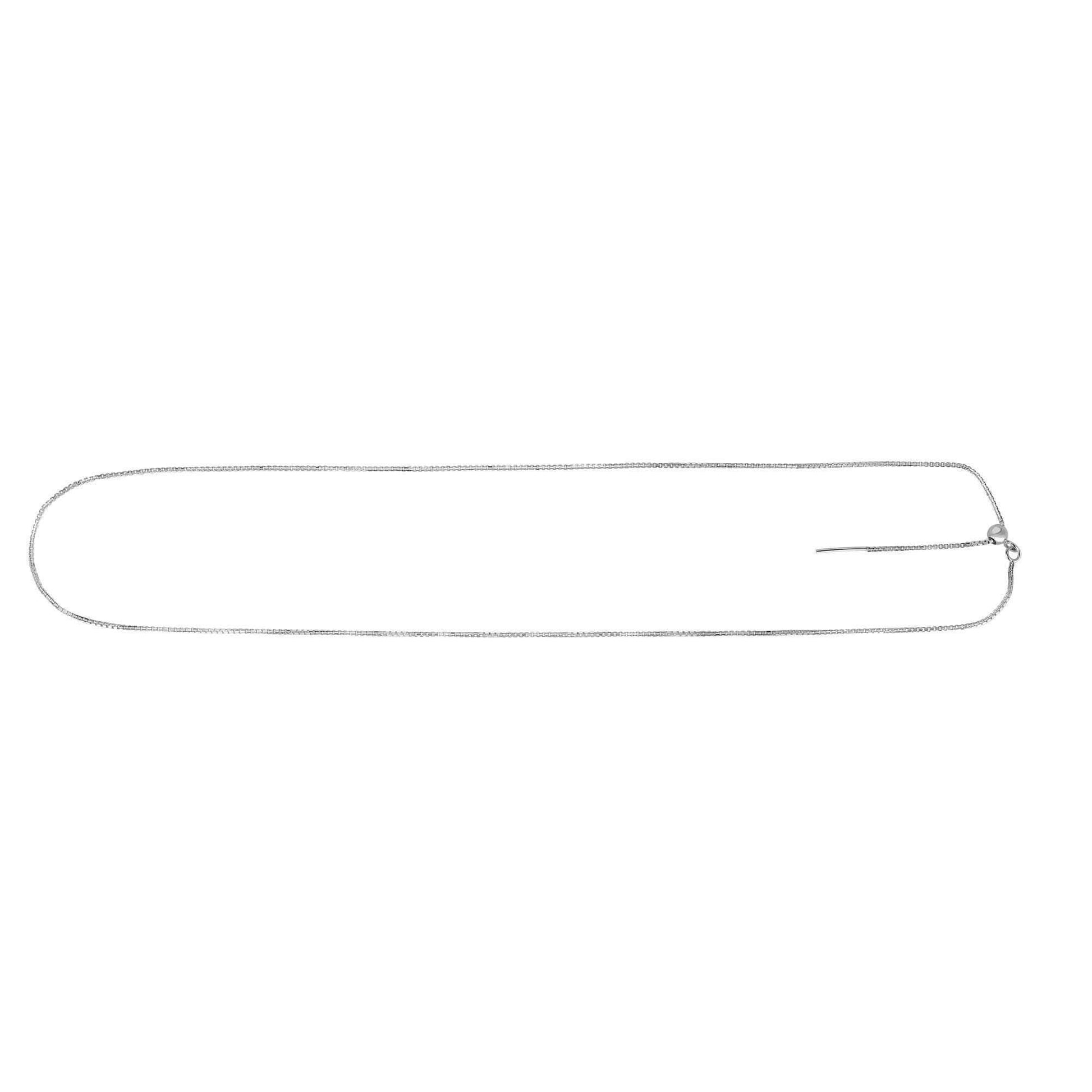 14kt White Gold Classic Adjustable Wheat Collection - Johnny Dang & Co