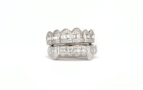 10K SI Hybrid Diamond Grillz - Johnny Dang & Co