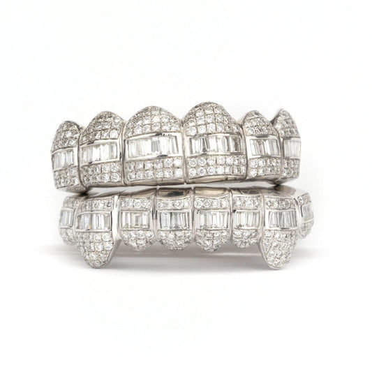 10K SI Hybrid Diamond Grillz - Johnny Dang & Co