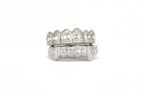 14K SI Hybrid Diamond Grillz - Johnny Dang & Co