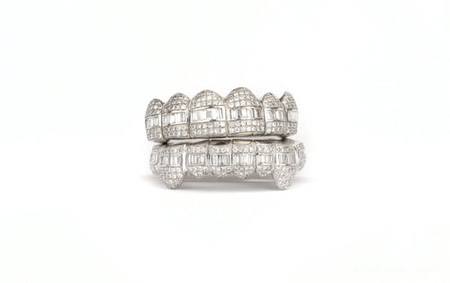 10K VVS Hybrid Diamond Grillz - Johnny Dang & Co