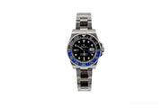 Rolex Submariner Two Tone Royal Blue 40mm Black Dial - Johnny Dang & Co