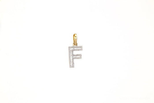 SI Custom Letter Type 1 Pendant - Johnny Dang & Co