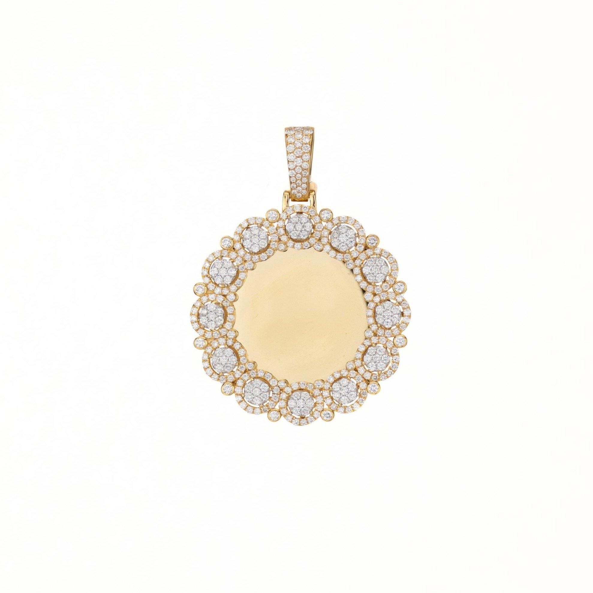 Custom Hexa Diamond Pendant - Johnny Dang & Co