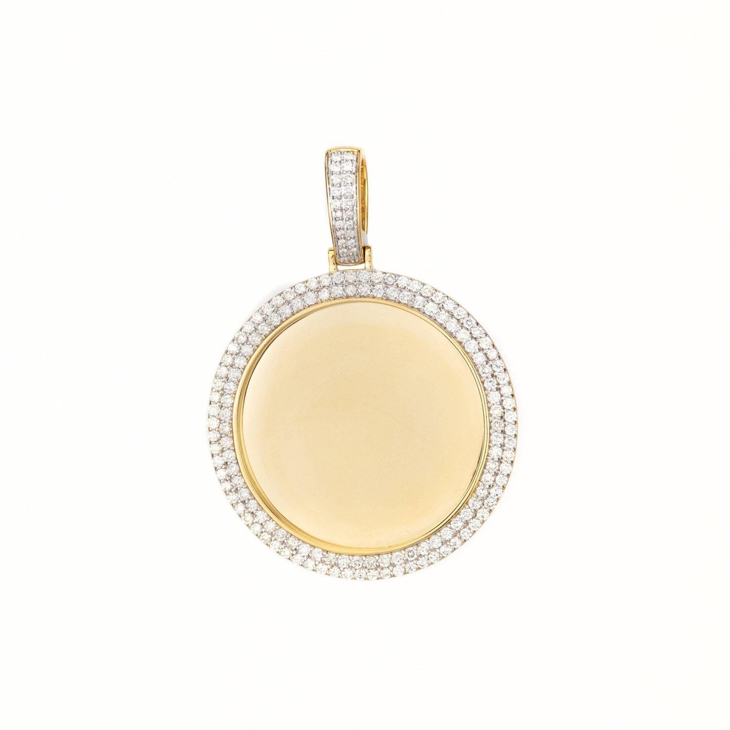 Custom Double Tennis Pendant - Johnny Dang & Co