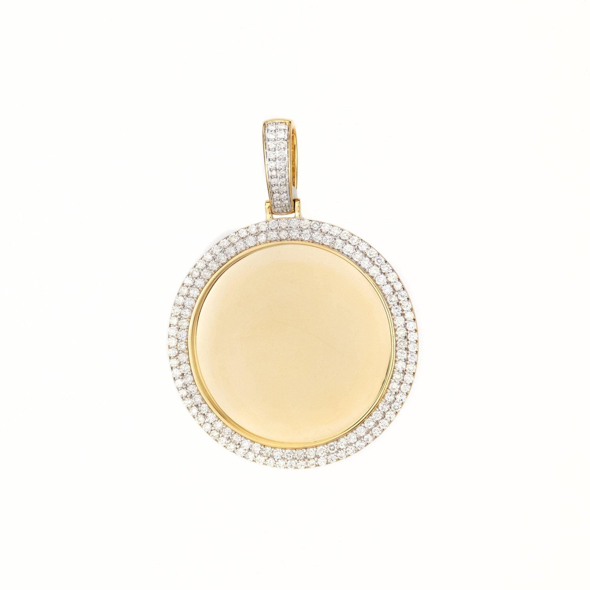 Custom Double Tennis Pendant - Johnny Dang & Co