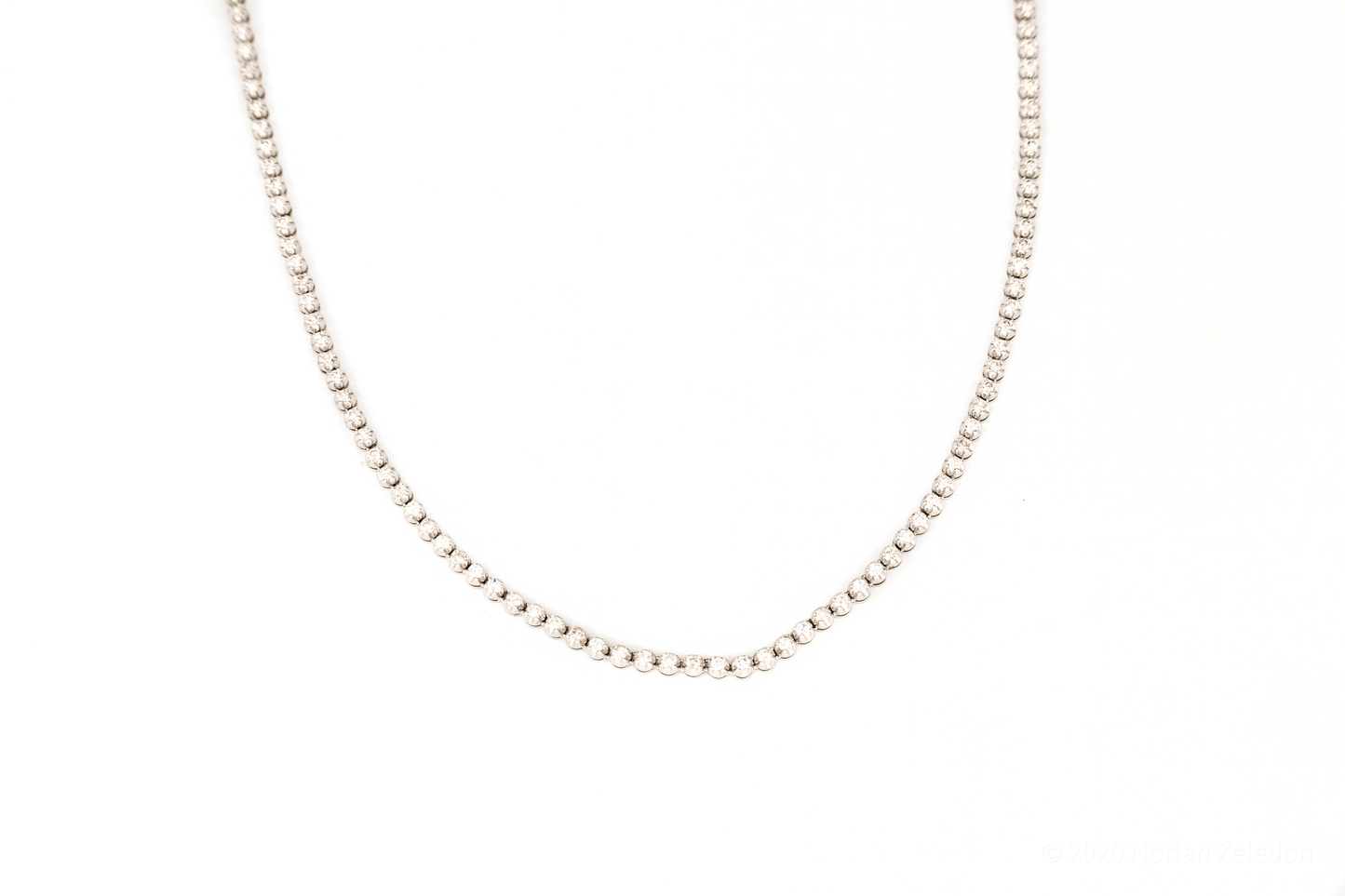 4.2mm Circle Style Tennis Chain - Johnny Dang & Co