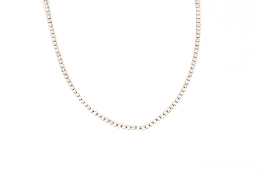 4.2mm Circle Style Tennis Chain - Johnny Dang & Co