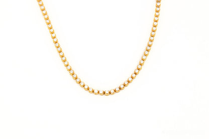 6.4mm 30 Pointer Yellow Tennis Chain - Johnny Dang & Co