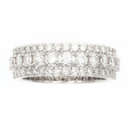 JDTK-RING1114-Triple Row Diamond Ring - Johnny Dang & Co
