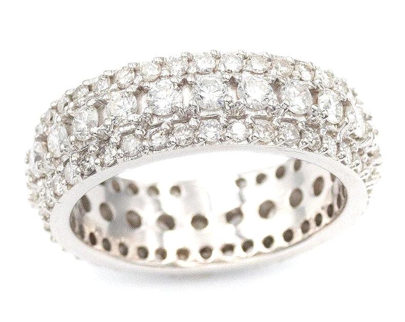 JDTK-RING1114-Triple Row Diamond Ring - Johnny Dang & Co