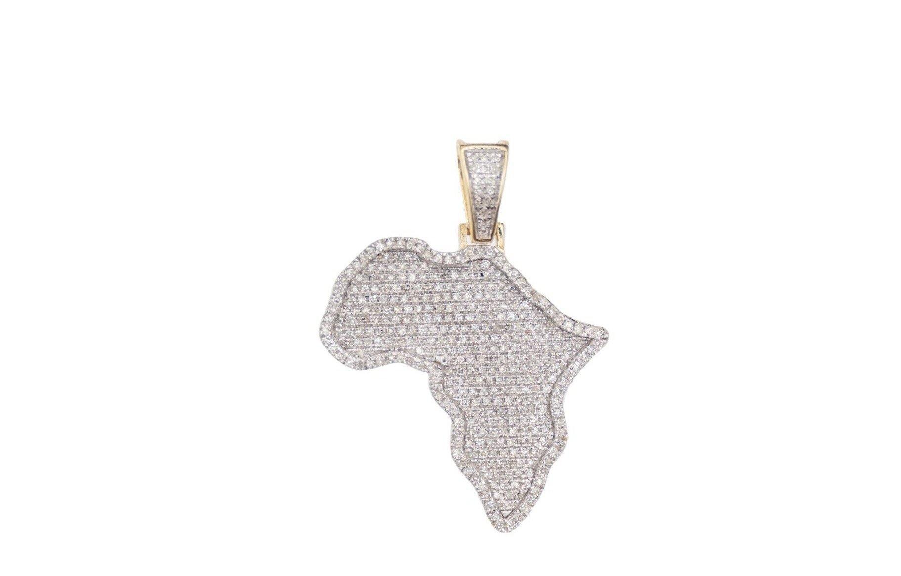 Africa Diamond Pendant - Johnny Dang & Co